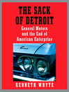 Cover image for The Sack of Detroit